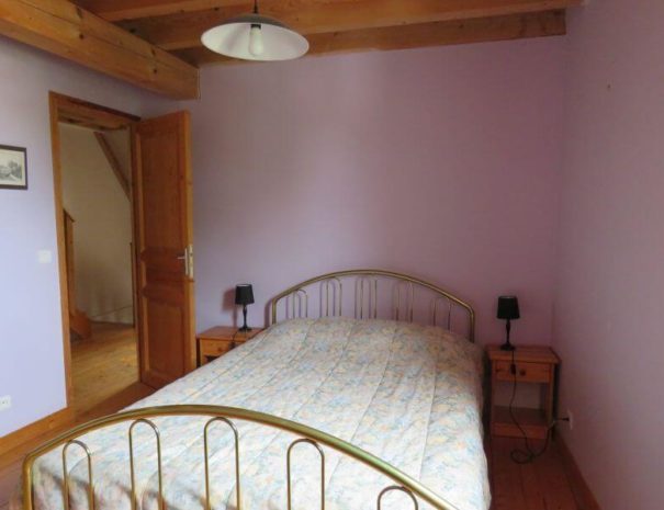 Première chambre, un lit double